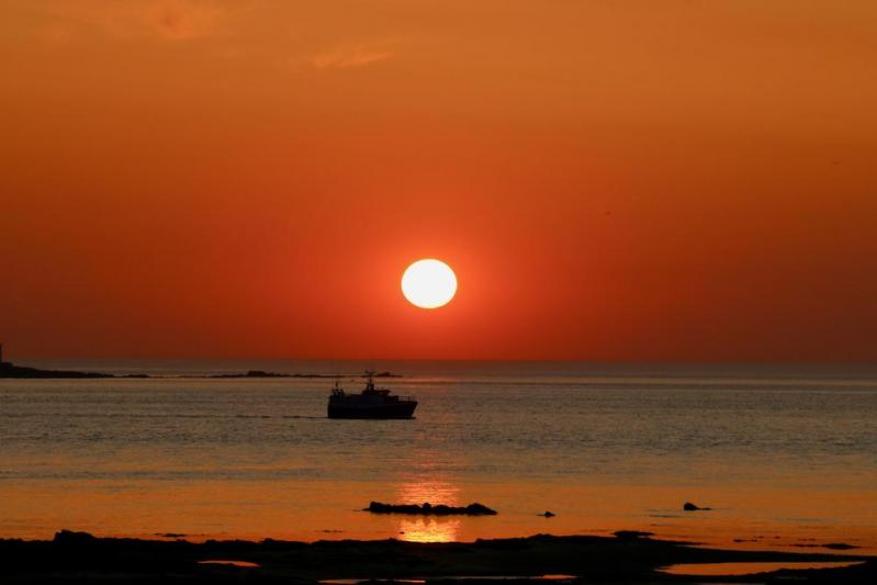 Coucher de soleil à Noirmoutier