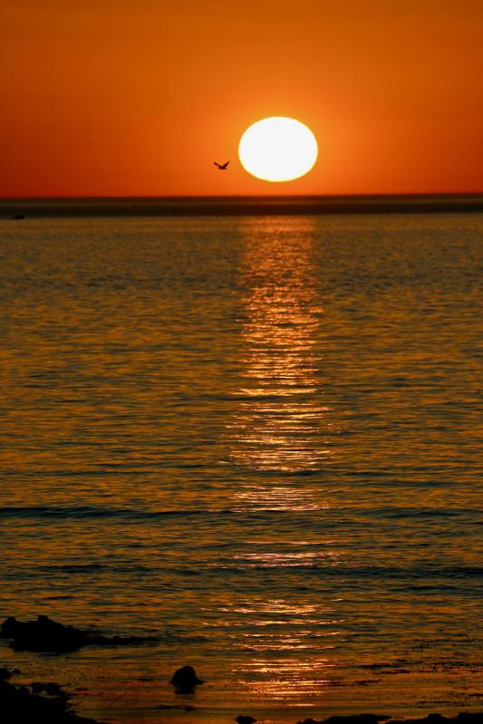 Coucher de soleil à Noirmoutier