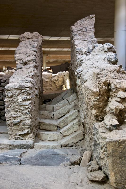 Les Cyclades -Site d'Akrotiri - Musée de Théra