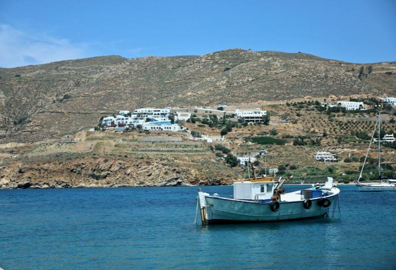 Les Cyclades -  Amorgos - Baie d'Aigiali