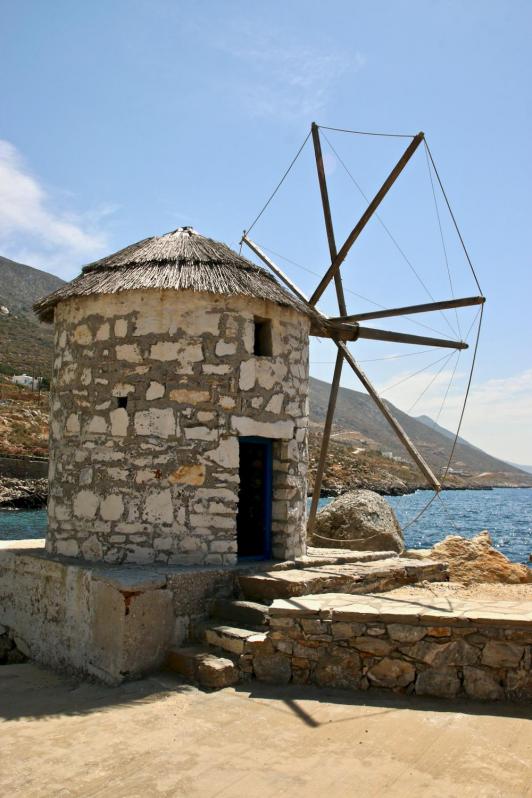 Les Cyclades -  Amorgos - Baie d'Aigiali