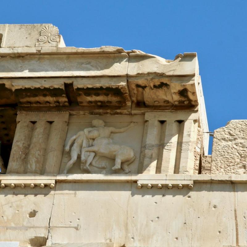 l'Acropole à Athènes