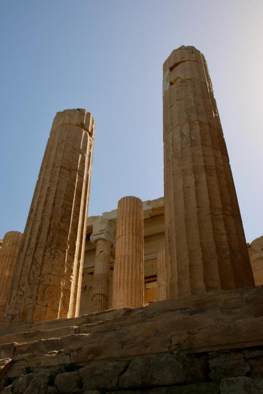 l'Acropole à Athènes