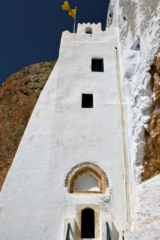 Les Cyclades -  Île d'Amorgos -  Monastère byzantin de Chozoviotissa