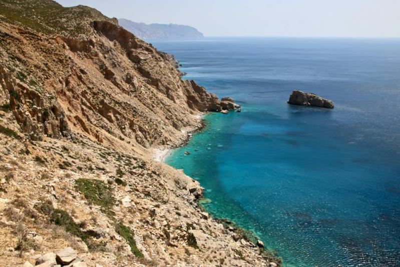 Les Cyclades -  Île d'Amorgos -  Monastère byzantin de Chozoviotissa