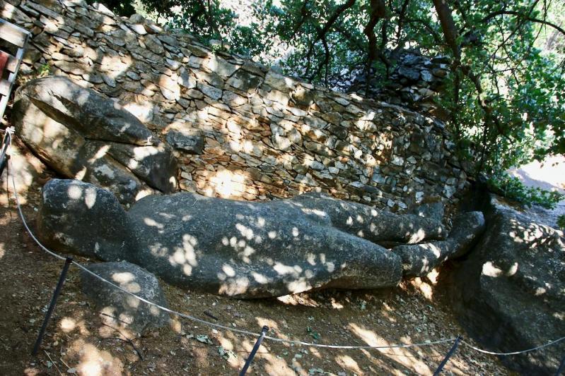 Les Cyclades - Île de Naxos - Kouros de Flério