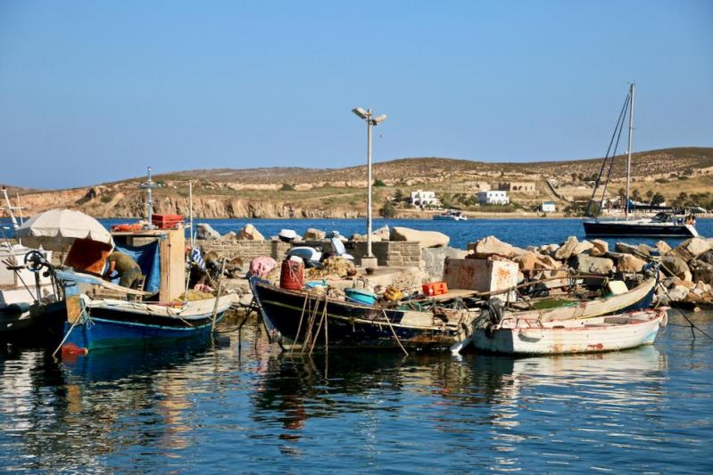 Les Cyclades - Paros - village de Parikia