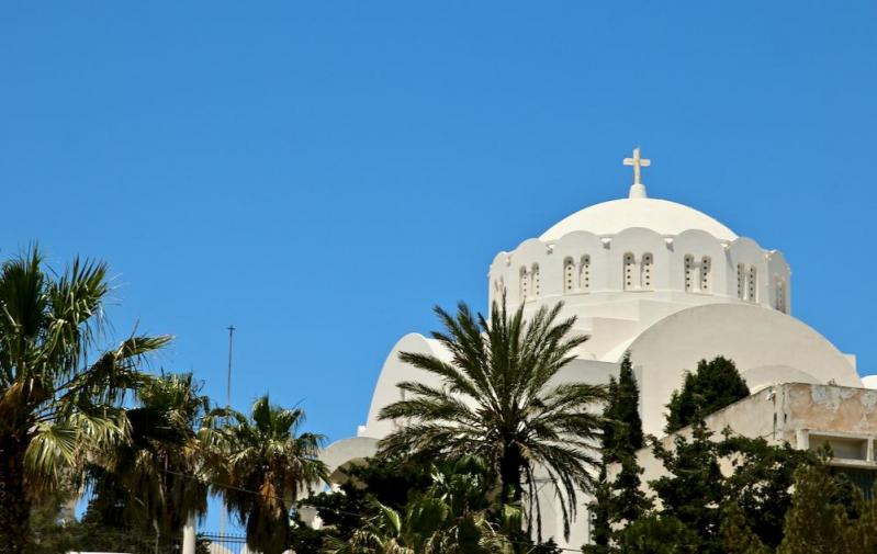 Les Cyclades - Santorin - ville de Fira