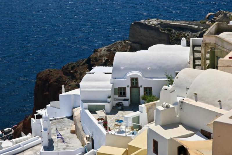 Les Cyclades - Santorin - Ville d'Oia