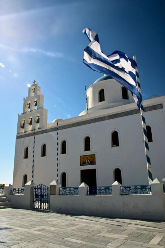 Les Cyclades - Santorin - Ville d'Oia