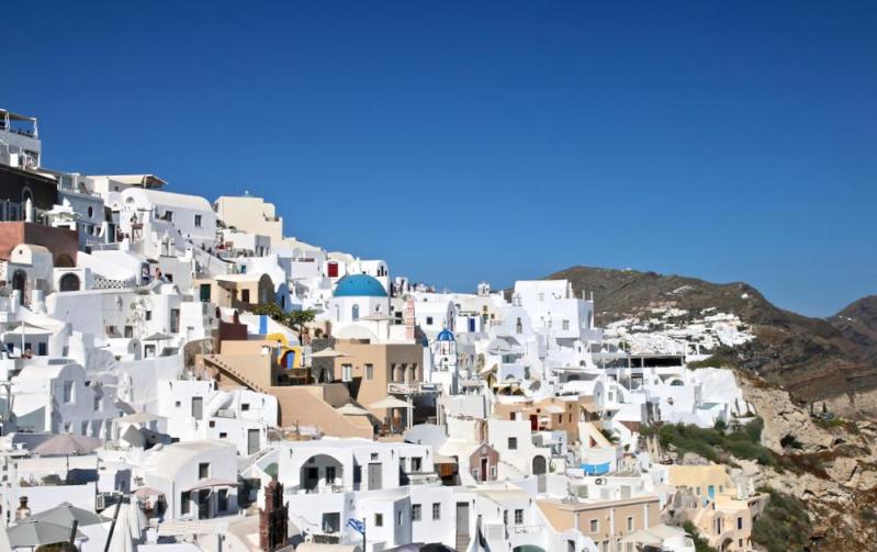 Les Cyclades - Santorin - Ville d'Oia