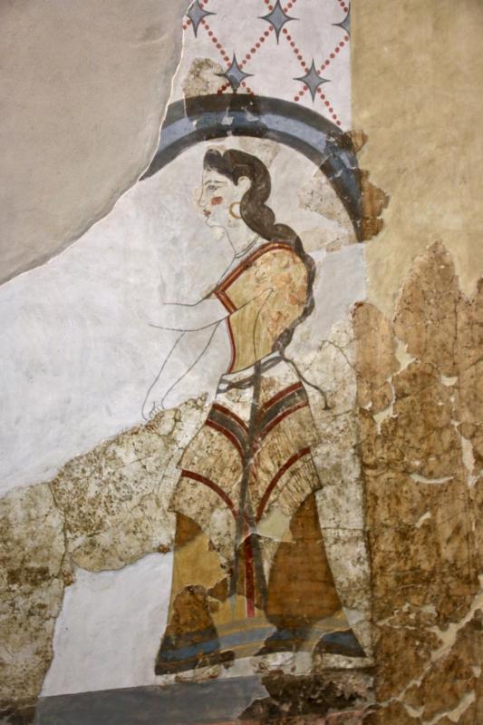 Les Cyclades -Site d'Akrotiri - Musée de Théra